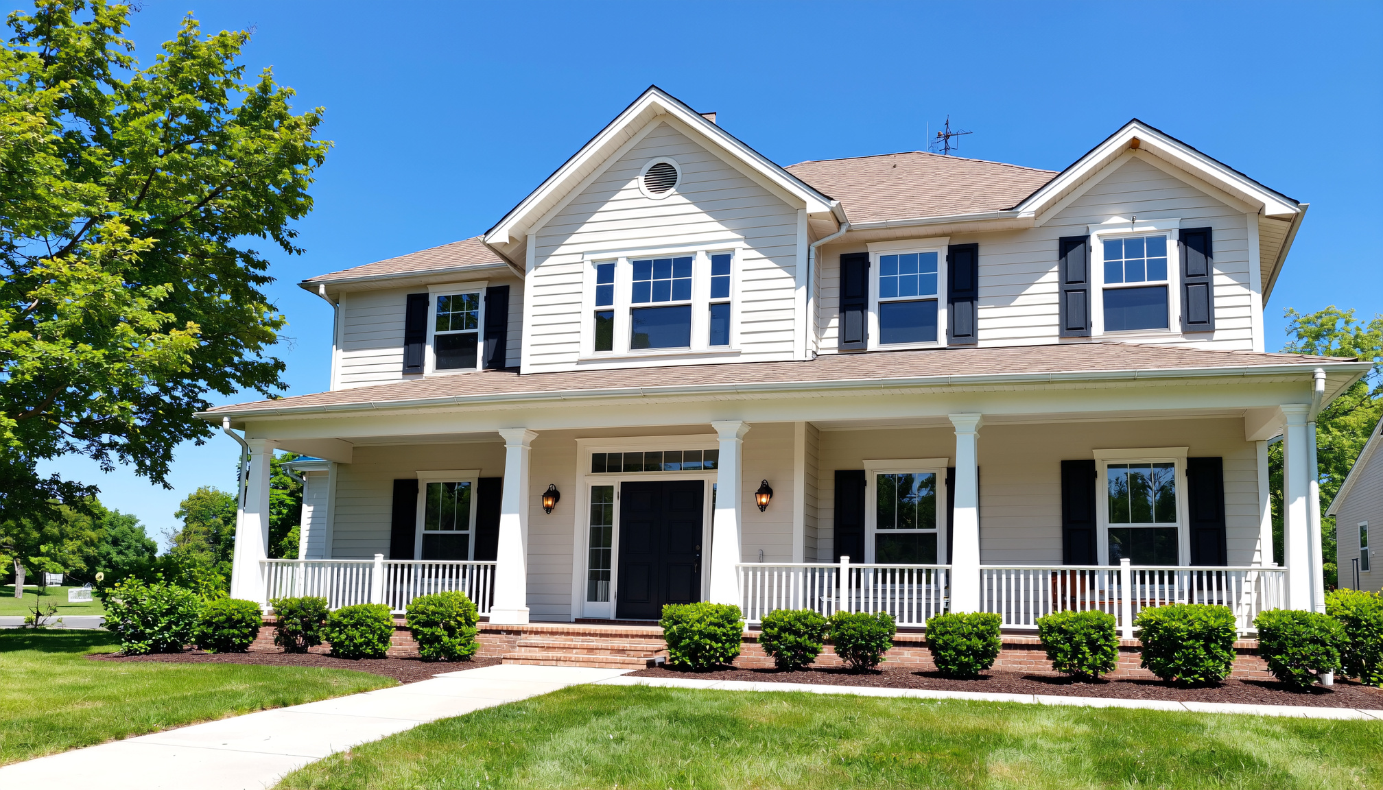 Chicago, IL home seamless gutters